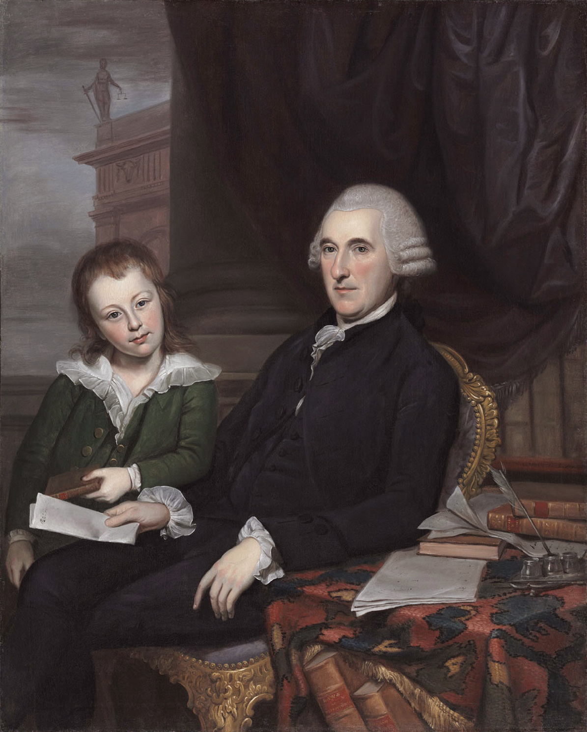 Chief Justice Thomas McKean and His Son, Thomas McKean, Jr. Chief Justice Thomas McKean and His Son, Thomas McKean, Jr.